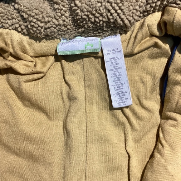 Denim Winter Snowsuit Baby Boy Pram Suit Size 24 months - Picture 8 of 11